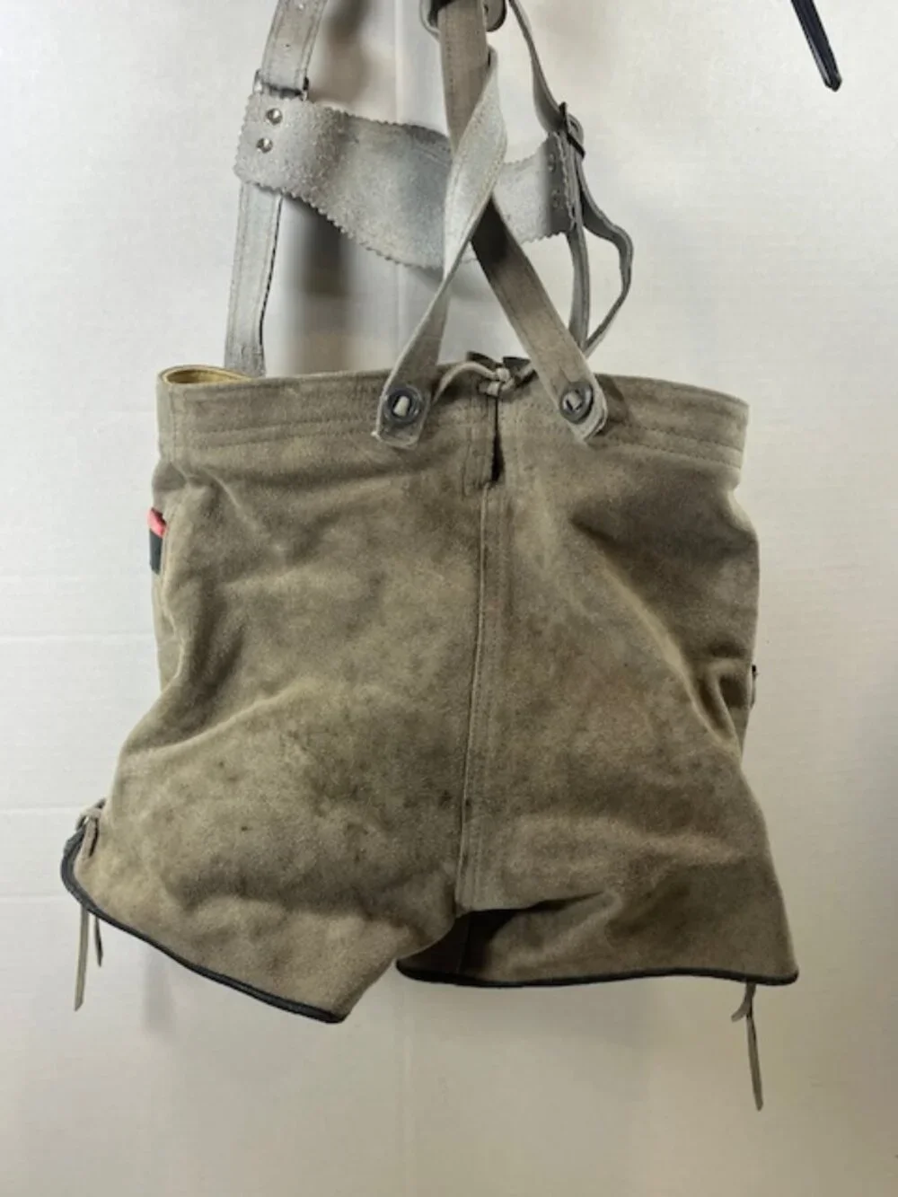 Lederhosen vintage grey